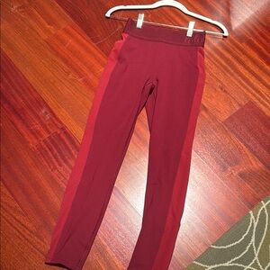 Lululemon Maroon Leggings